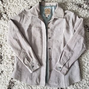 AMI Suede Leather Jacket